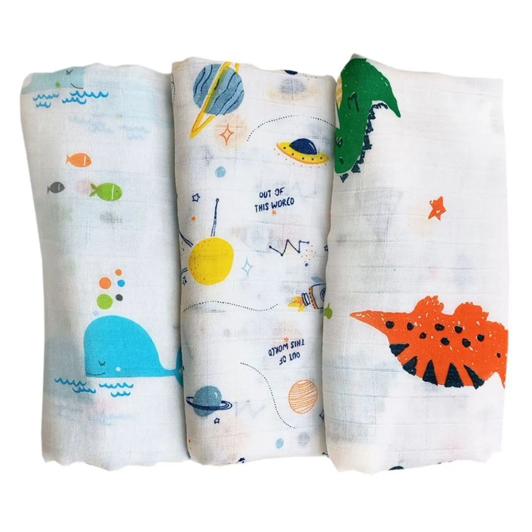 Manta De Muselina Para Bebé 100%