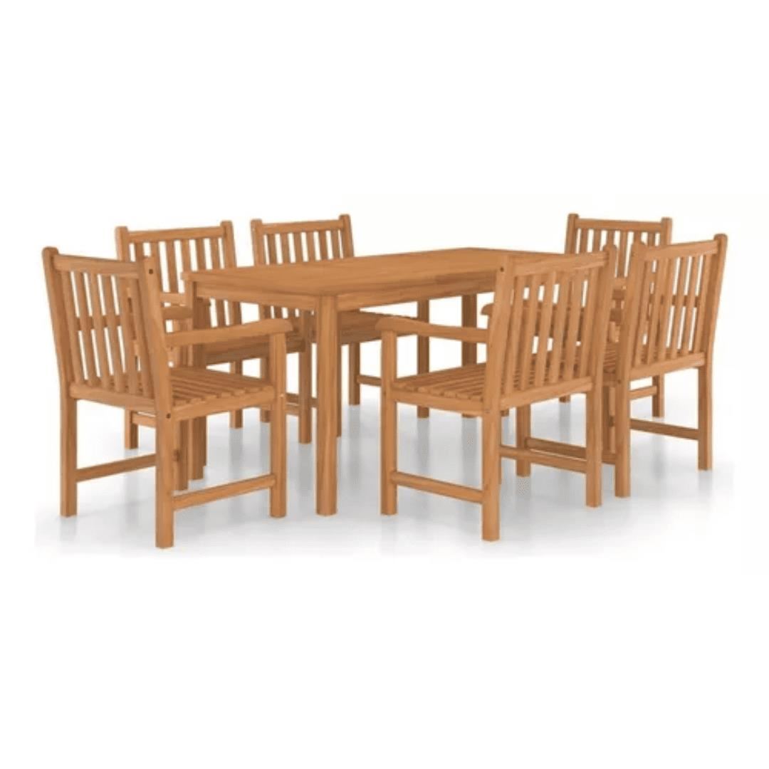 COMEDOR DE TERRAZA BELLAGIO 6 SILLAS - FALOTIH 3M - FLT3MTERRA007