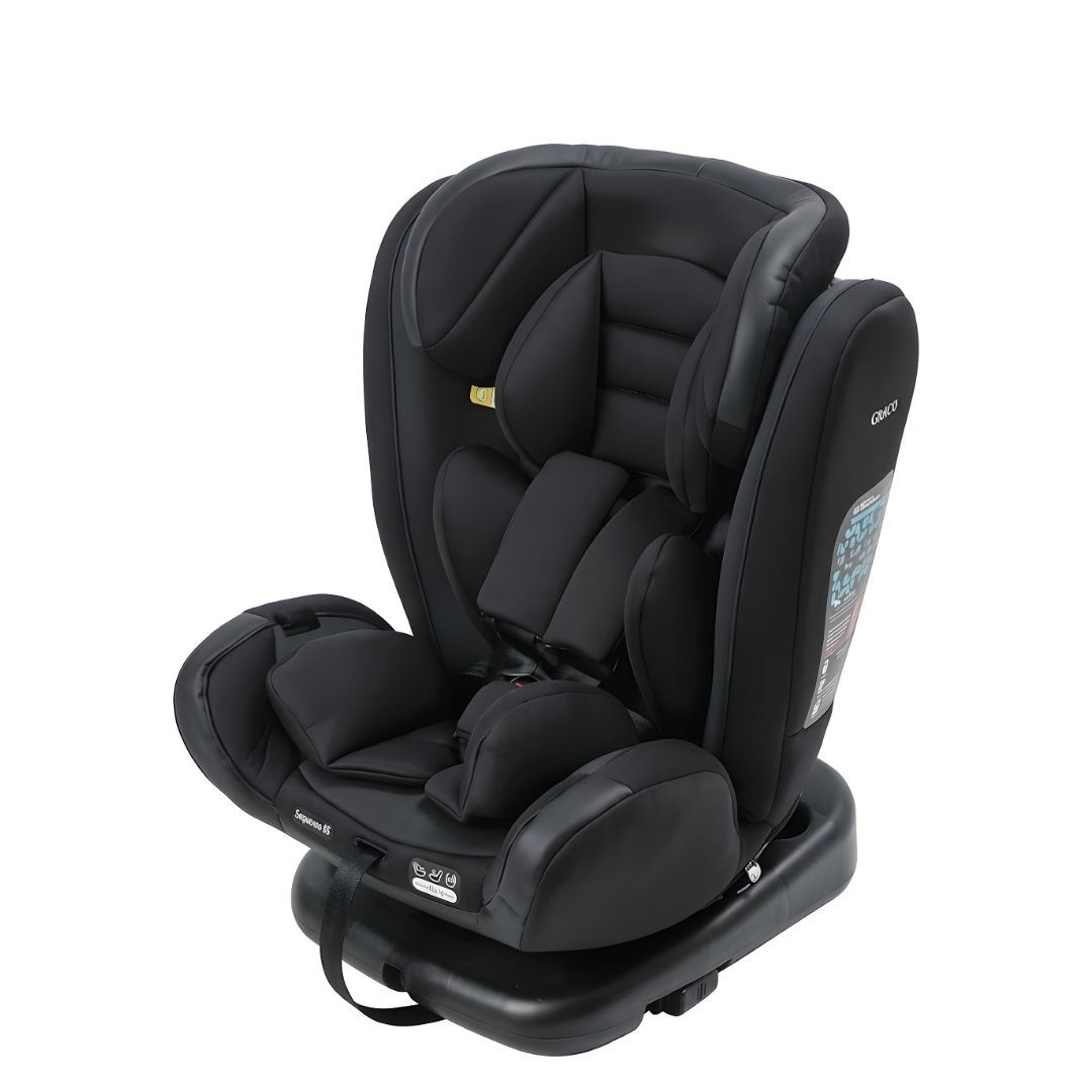 Silla de Auto para bebés «BERNY» Giratoria 360° Black