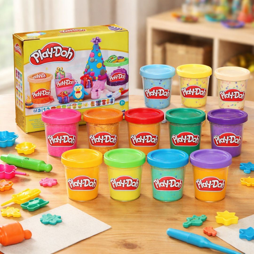 Masas y Plastilinas Colección Clásica Play Dough (12 unidades)