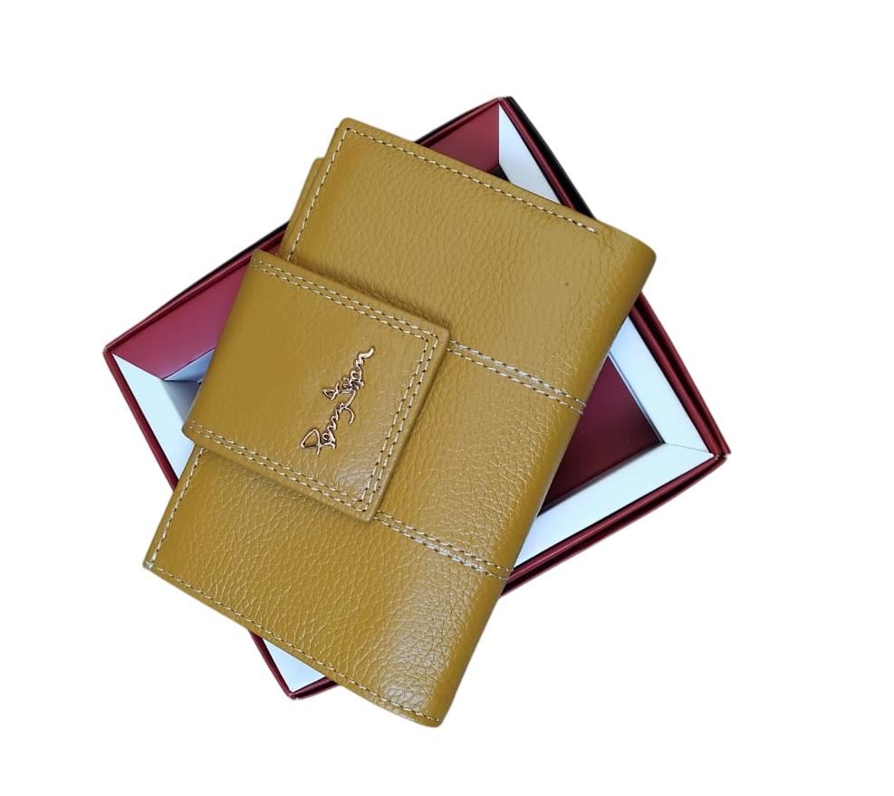 Juvenil y Elegante Billetera De Cuero Para Mujer