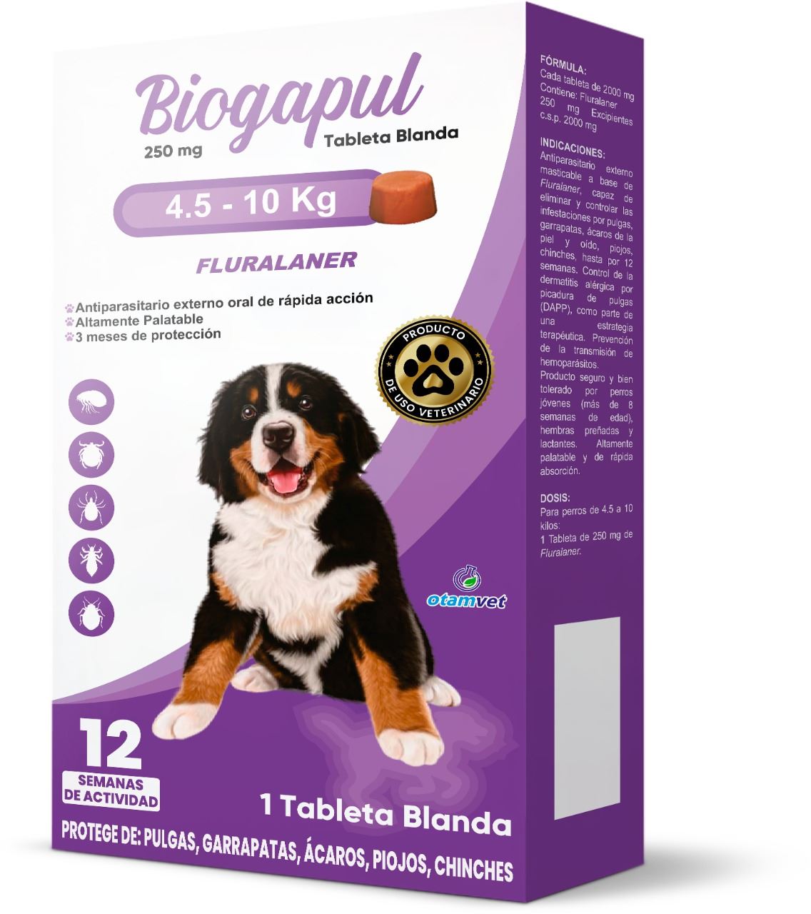 Antipulgas Biogapul 4.5-10kg