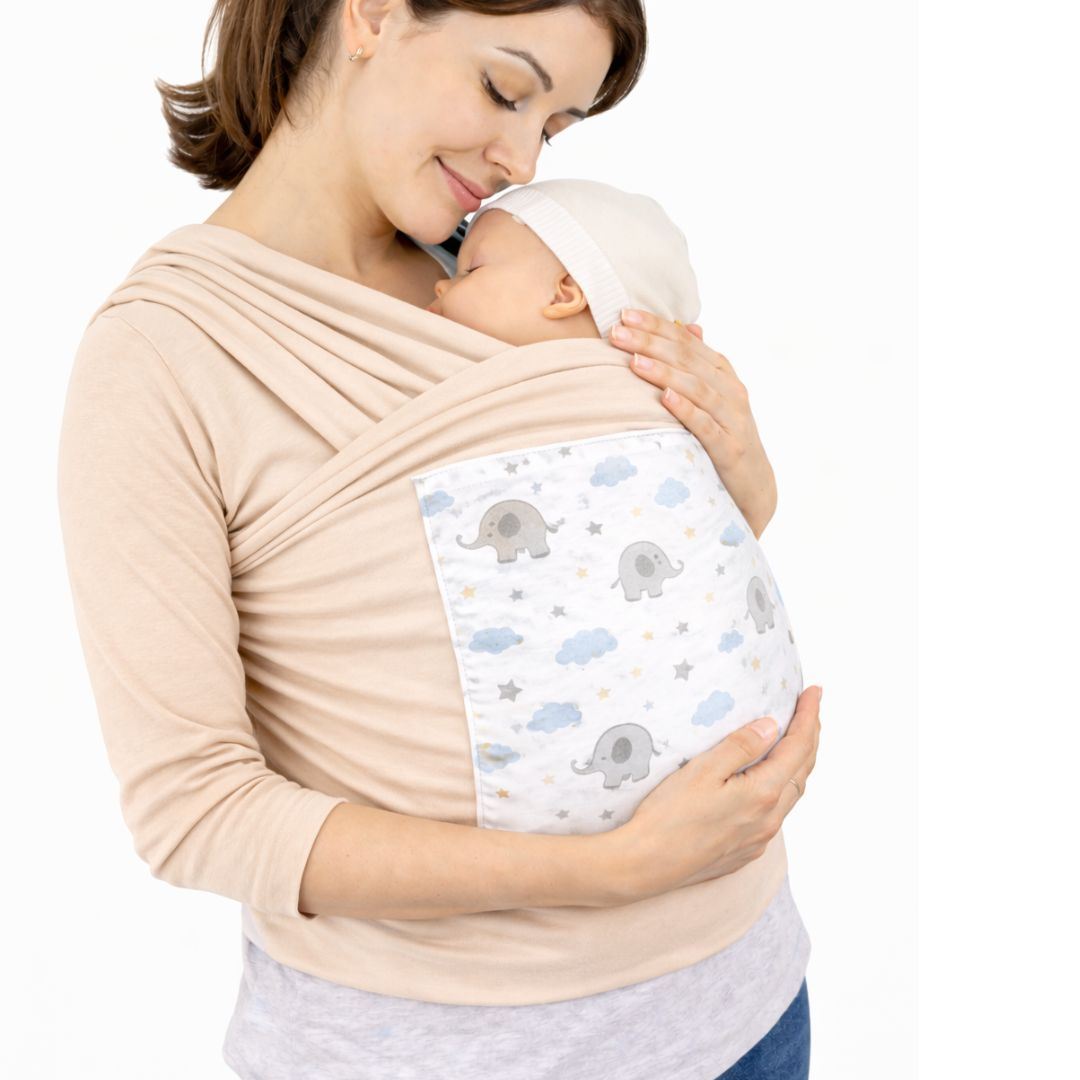 PORTA BEBE FULAR DOS PIEZAS 100% ALGODÓN