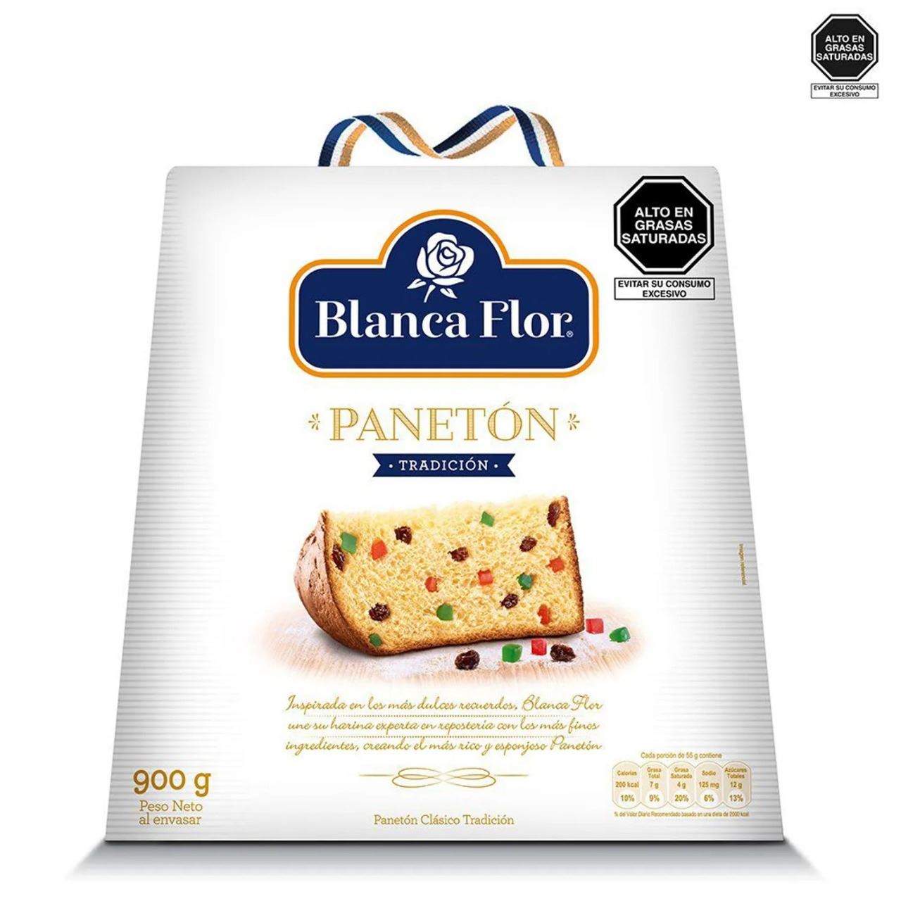 Panetón BLANCA FLOR Caja 900g