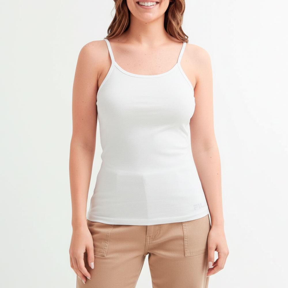 Tank Top Clasico Fila Blanco