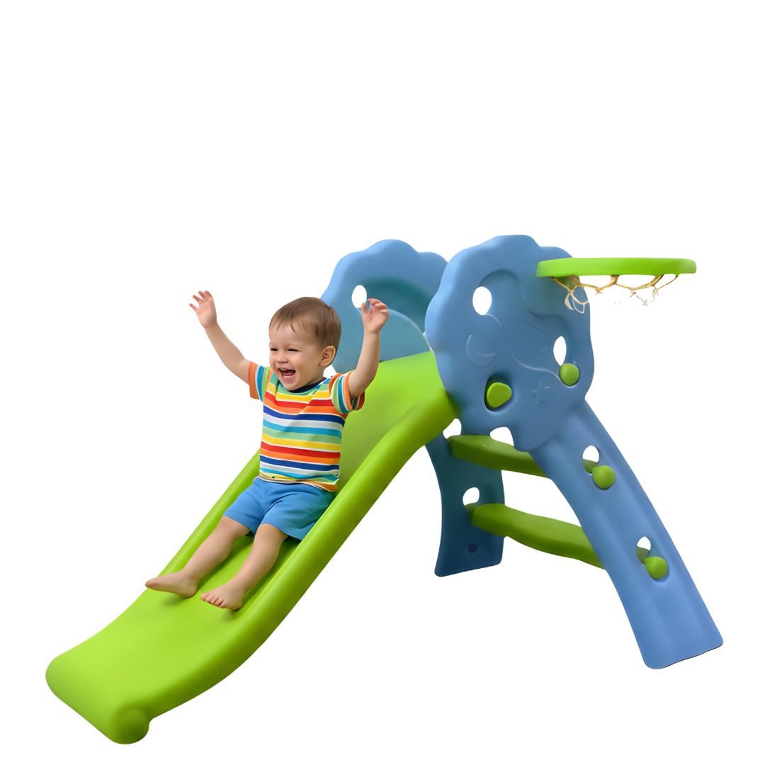 Tobogan para niños «BLUE KIDS»  Edición Limitada Green & Blue