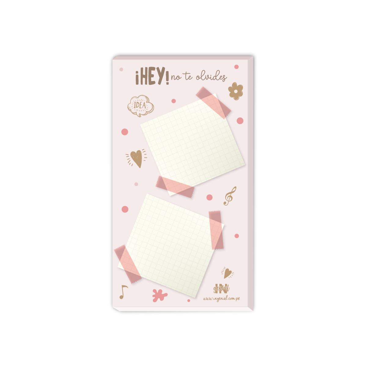 Notas magnéticas Ingenial Hey