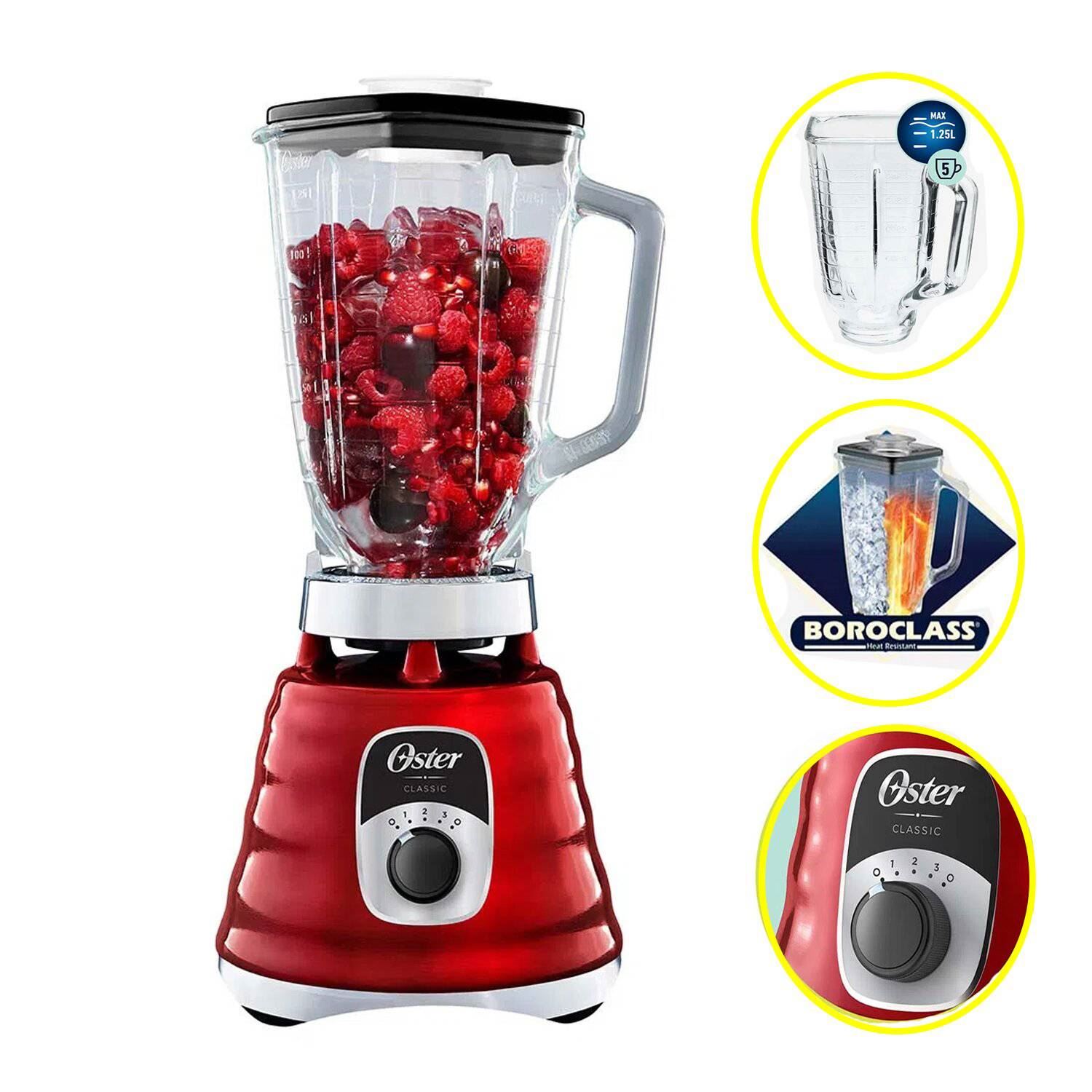 Licuadora clásica 3 velocidades BLST4126R 700W