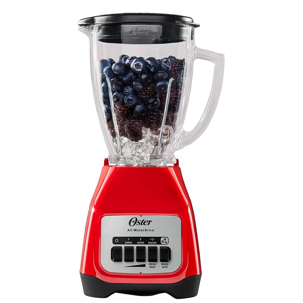 Licuadora Oster BLSTKAGRPB 2 Velocidades más Pulso
