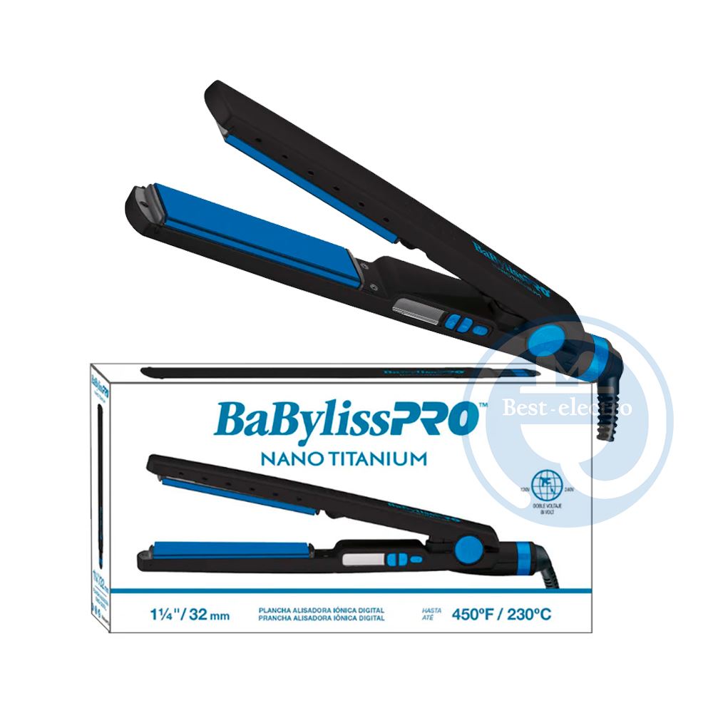 Alisadora BabylissPro BNTMB4091TPE Metal Blue Nano Titanium 32mm