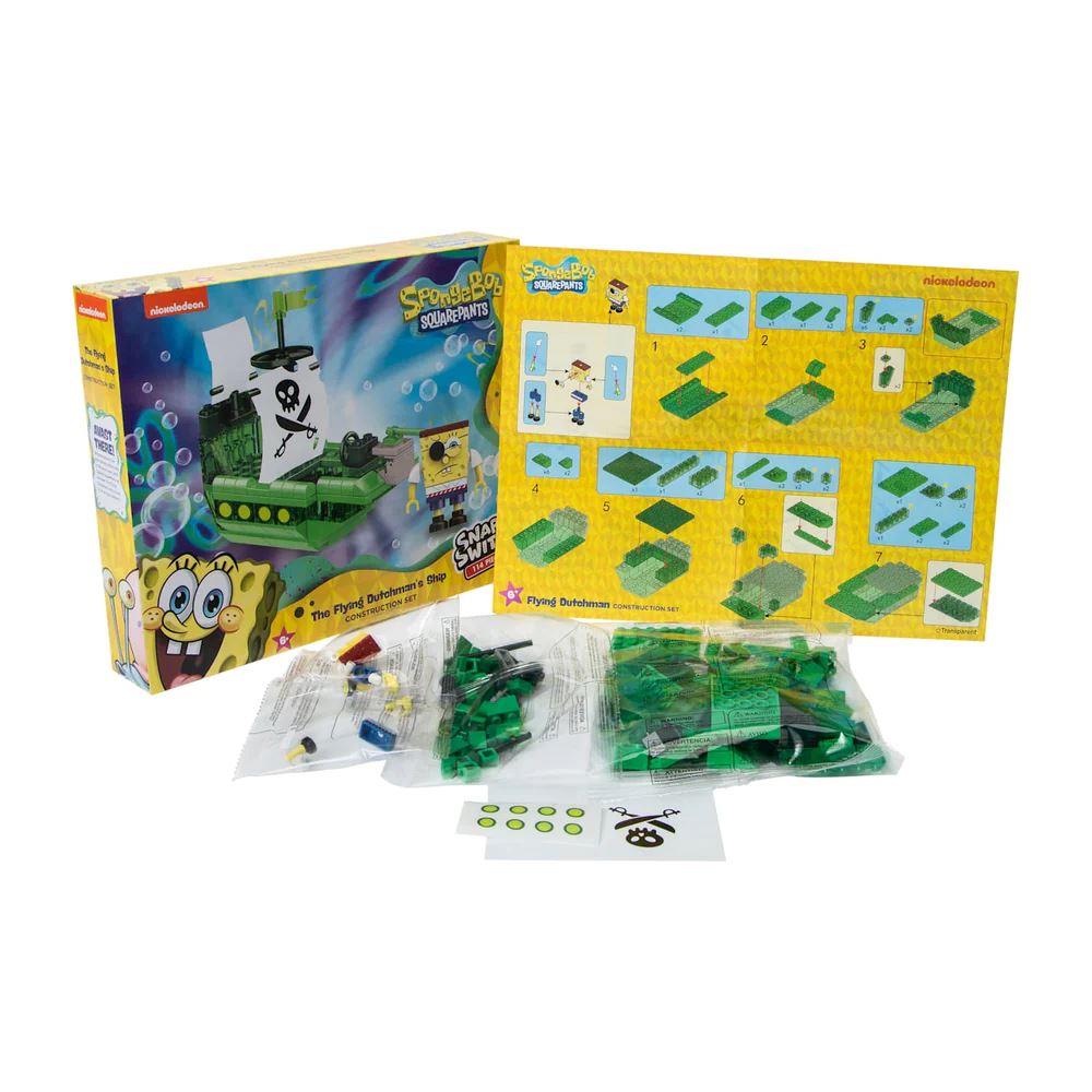 Bob Esponja Snap Switch Barco Fantasma
