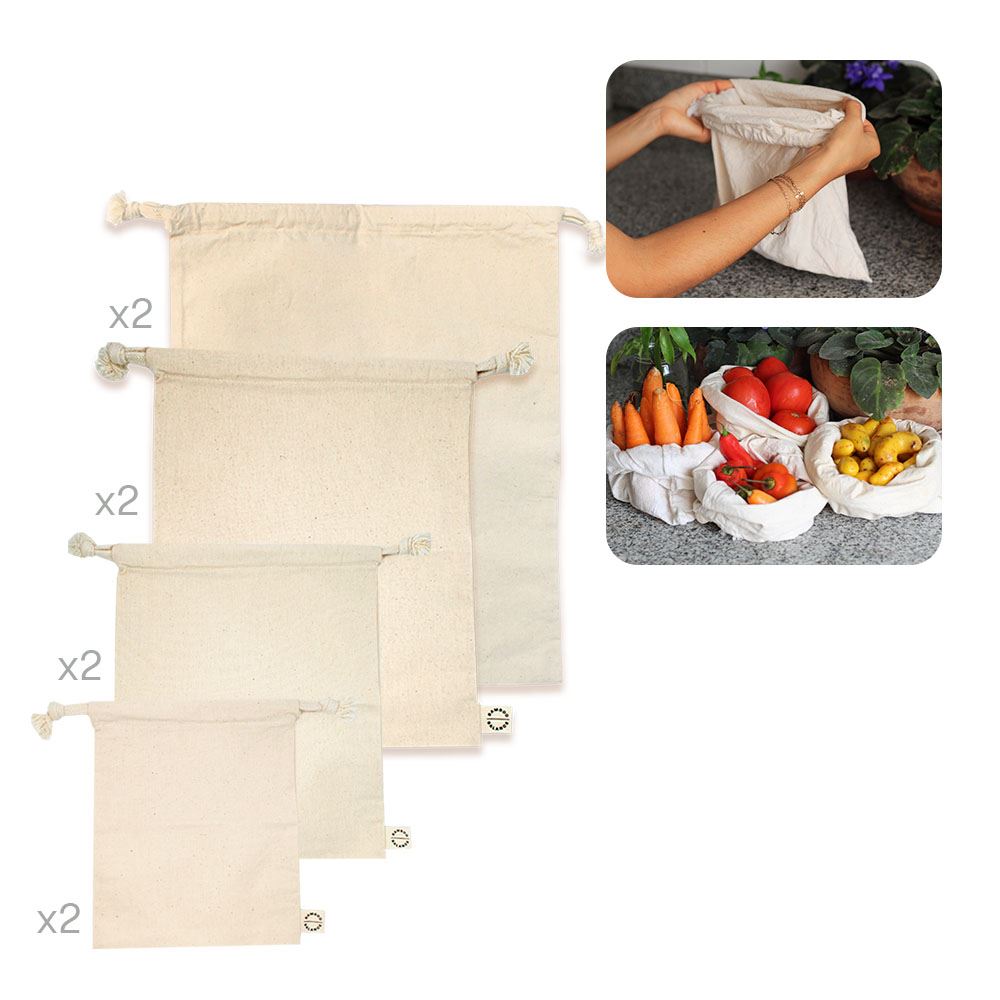 Pack de Bolsas para Compras a Granel Bamboo Balance Pack Completo