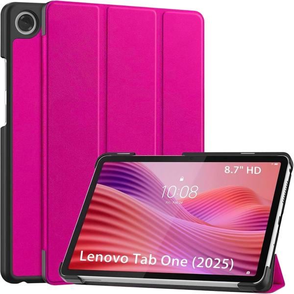 FUNDA BOOKCOVER PARA TABLET LENOVO TAB ONE 8.7” TB305FU FUCSIA