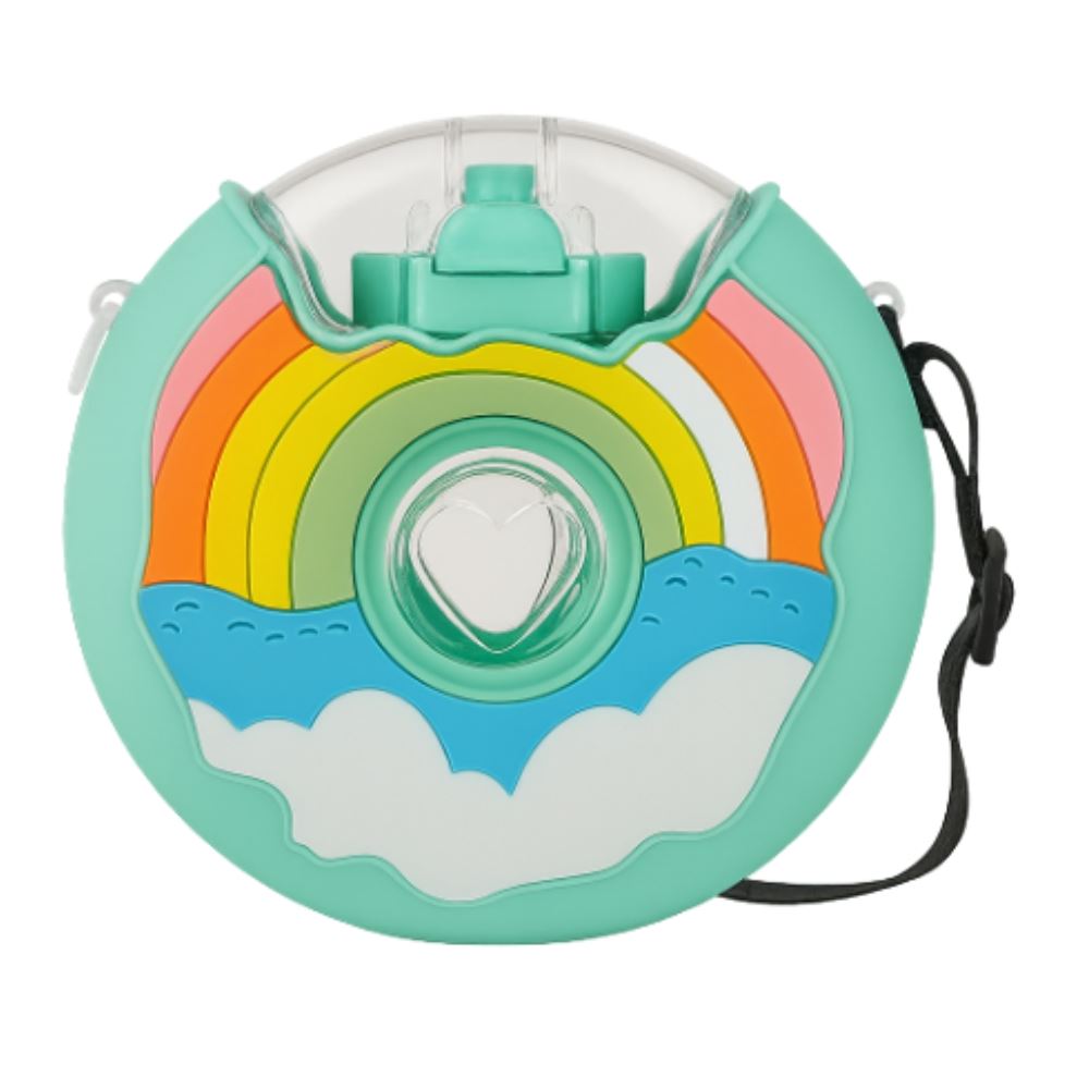 Tomatodo Infantil Diseño Arcoíris - Celeste