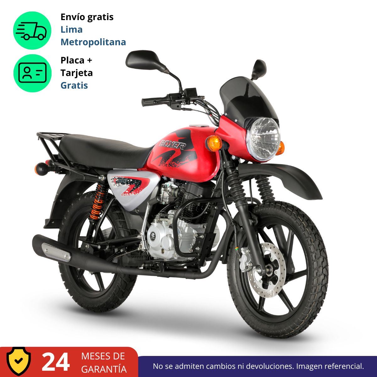 MOTO BOXER 150 X DISCO DE FRENO