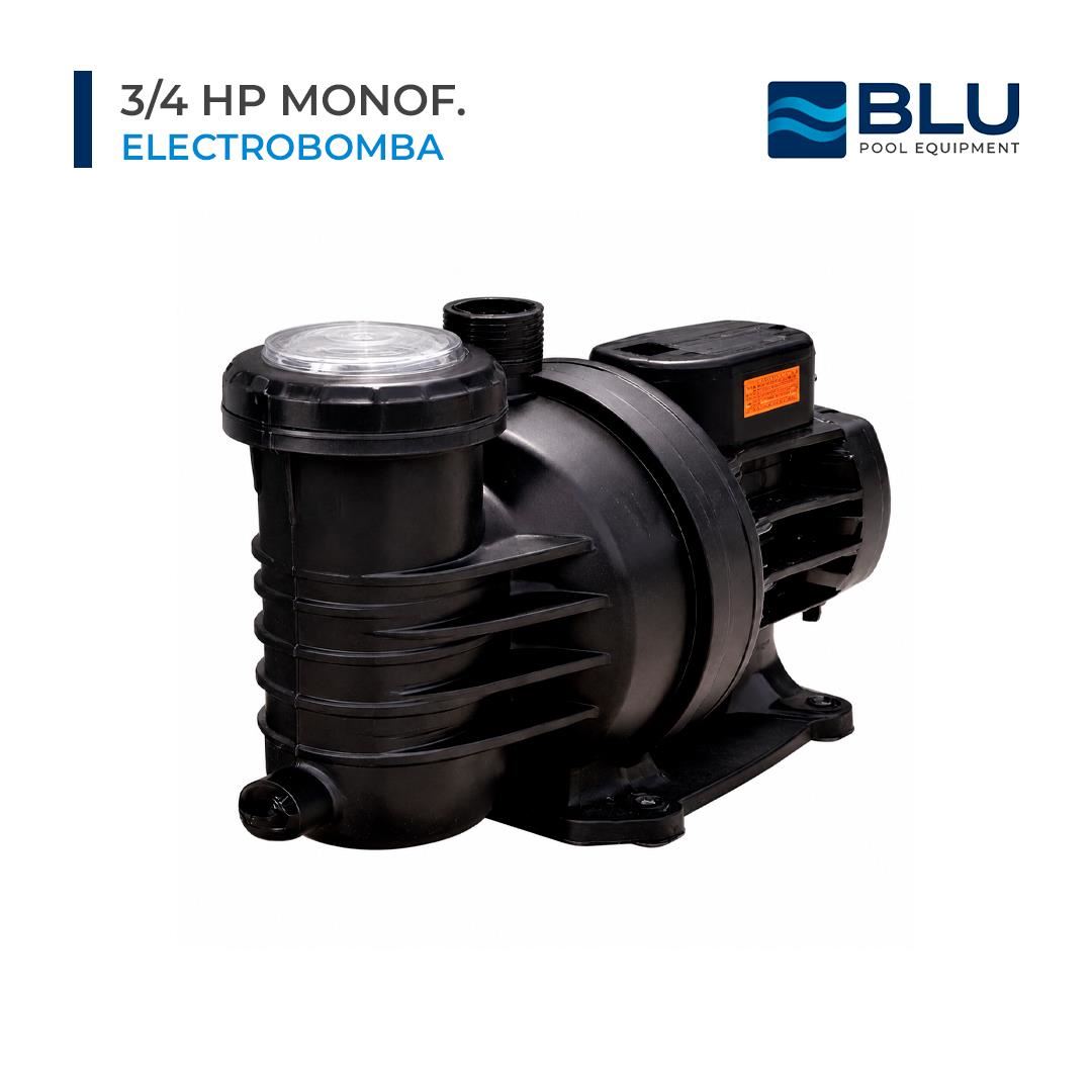 ELECTROBOMBA DE 3/4HP MONOF. BLU