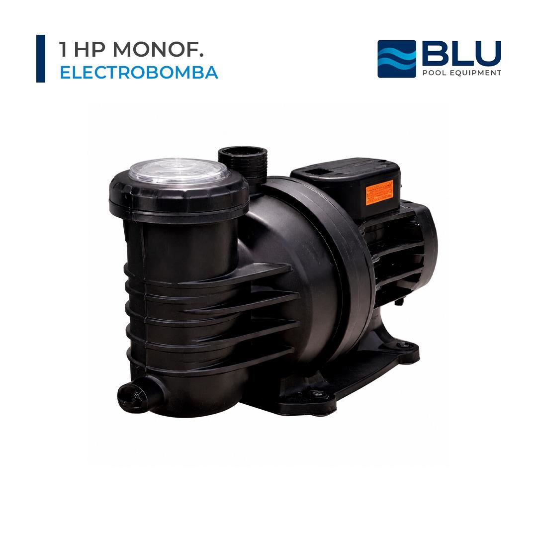ELECTROBOMBA DE 1HP MONOF. BLU