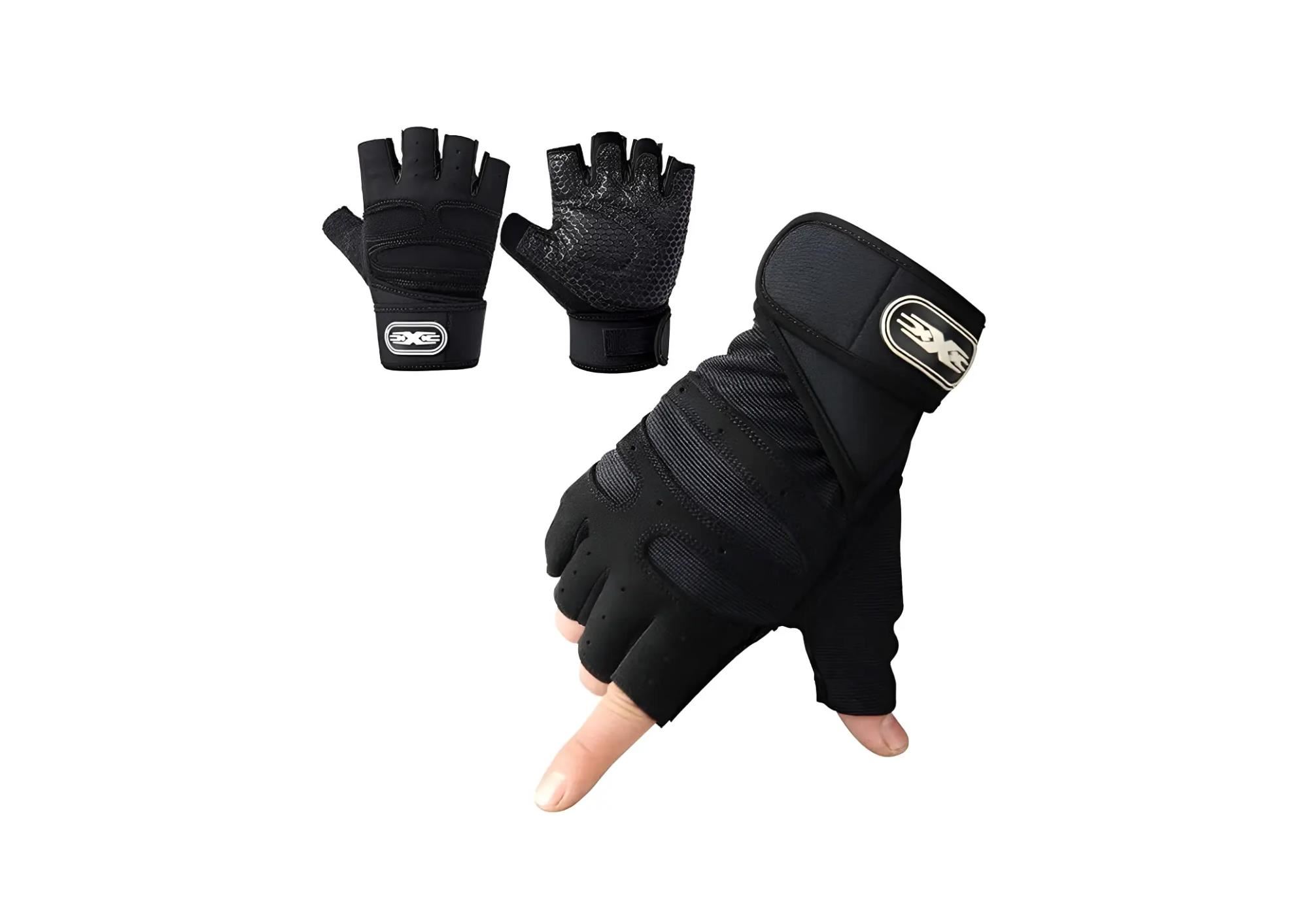 Guantes Deportivos Con Muñequera Pesas/ Gym/ Crossfit