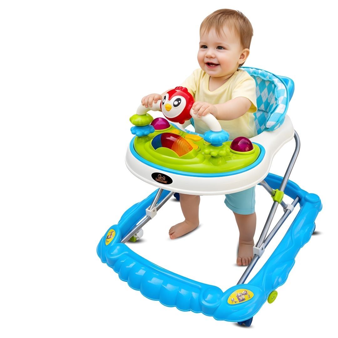 Andador Didáctico Plegable «BIRDS» Edición Limitada Light Blue