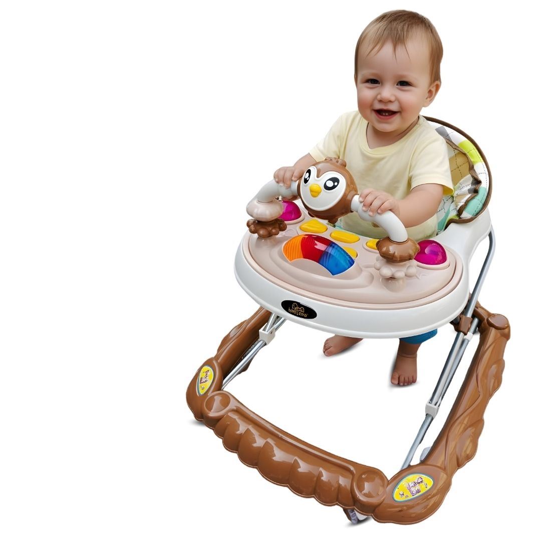 Andador Didáctico Plegable «BIRDS» Edición Limitada Coffee