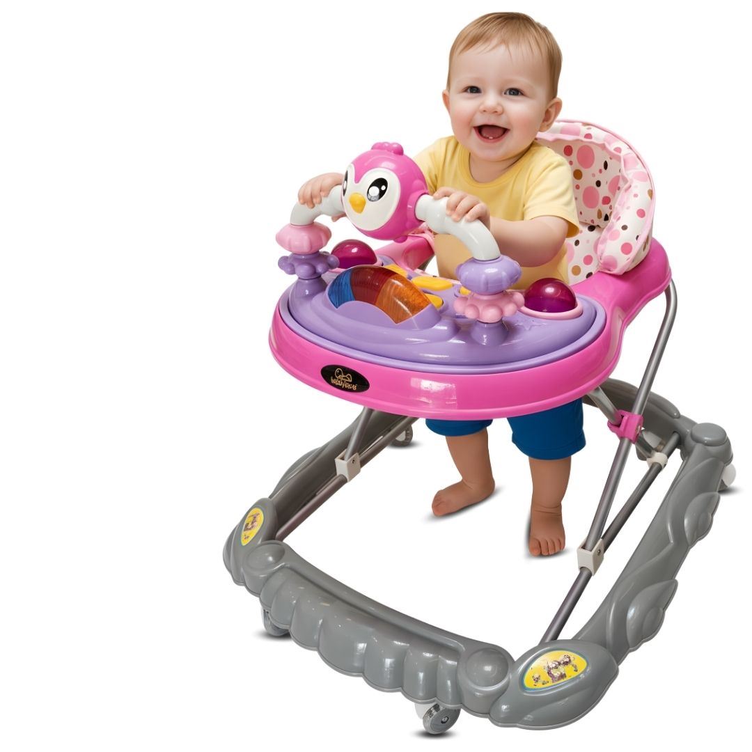 Andador Didáctico Plegable «BIRDS» Edición Limitada Lila