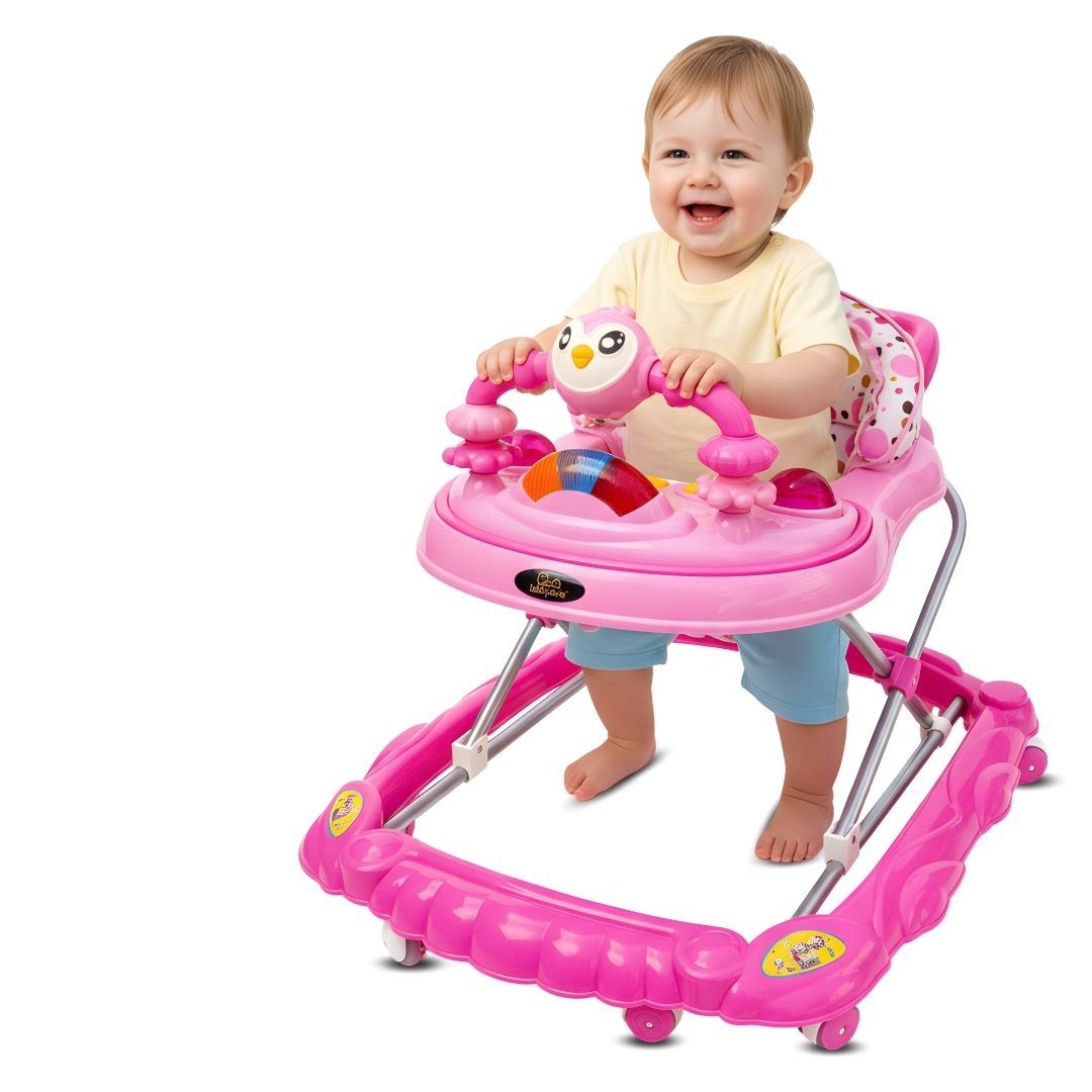 Andador Didáctico Plegable «BIRDS» Edición Limitada Pink