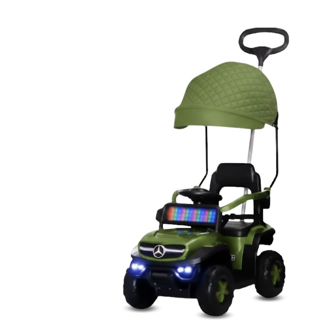 Correpasillo Guiador a Batería «BUGGIE MB» con Bluetooth Green
