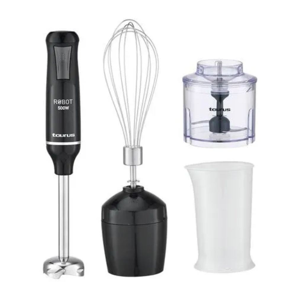 Batidora de Inmersion Taurus Robot 500 Plus Inox II Negro