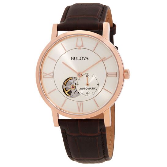 Bulova Classic Quartz Brown Dial 97A150