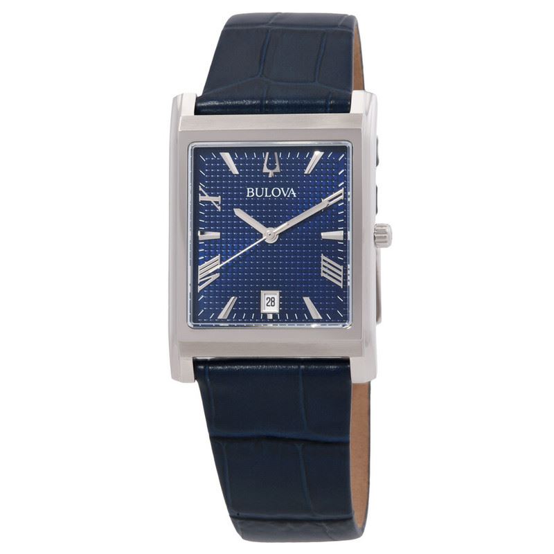 Bulova Sutton Quartz Blue Dial 96B442