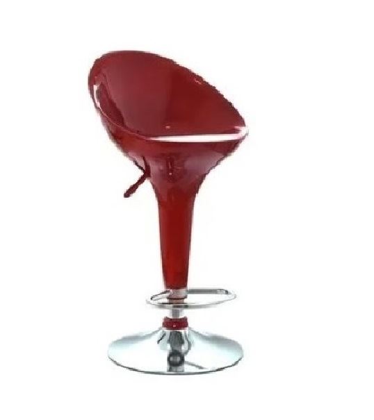 SILLA DE BAR GIRATORIA - POP ROJO