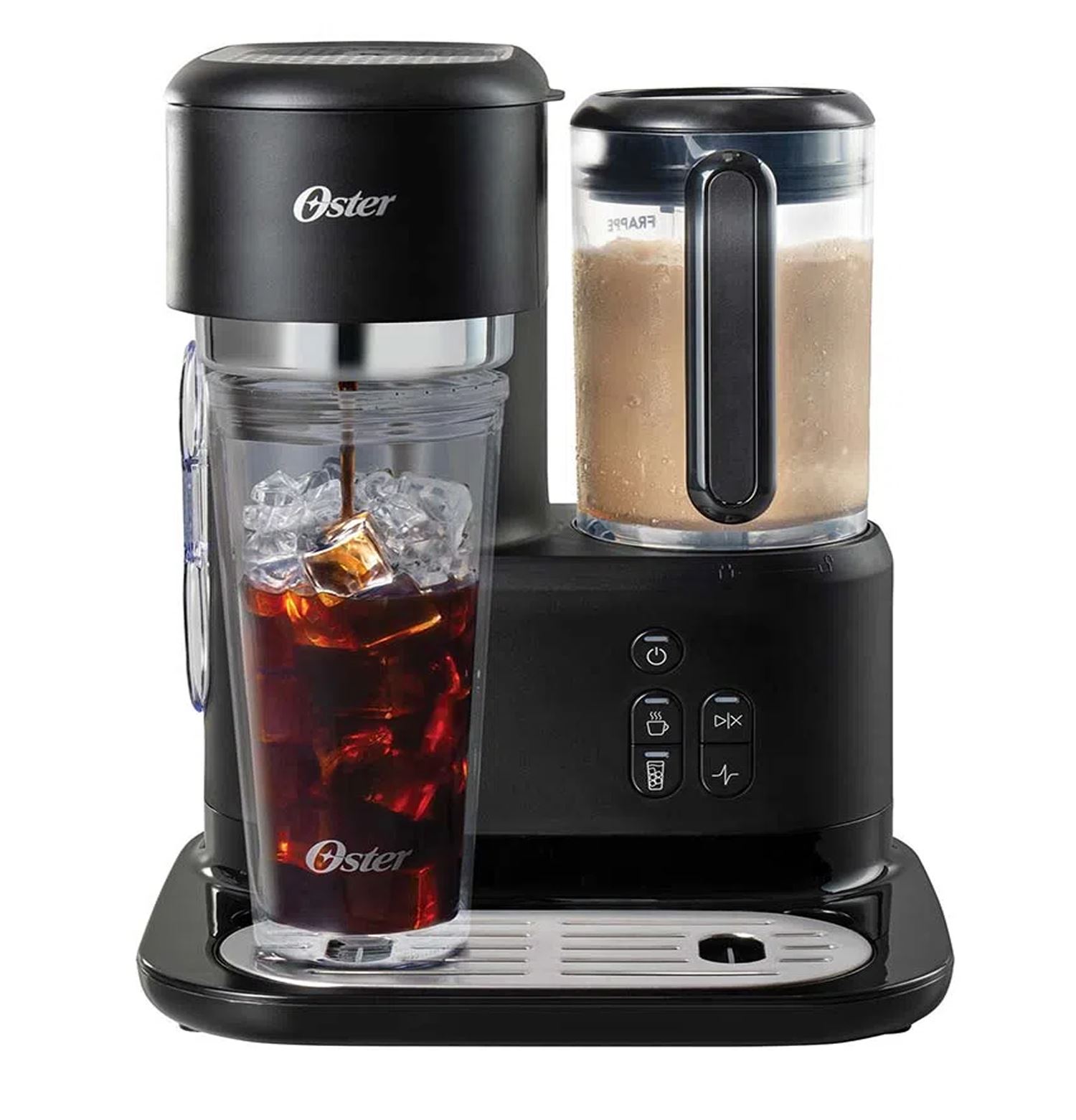 Cafetera frappé Oster con licuadora BVSTDC03B