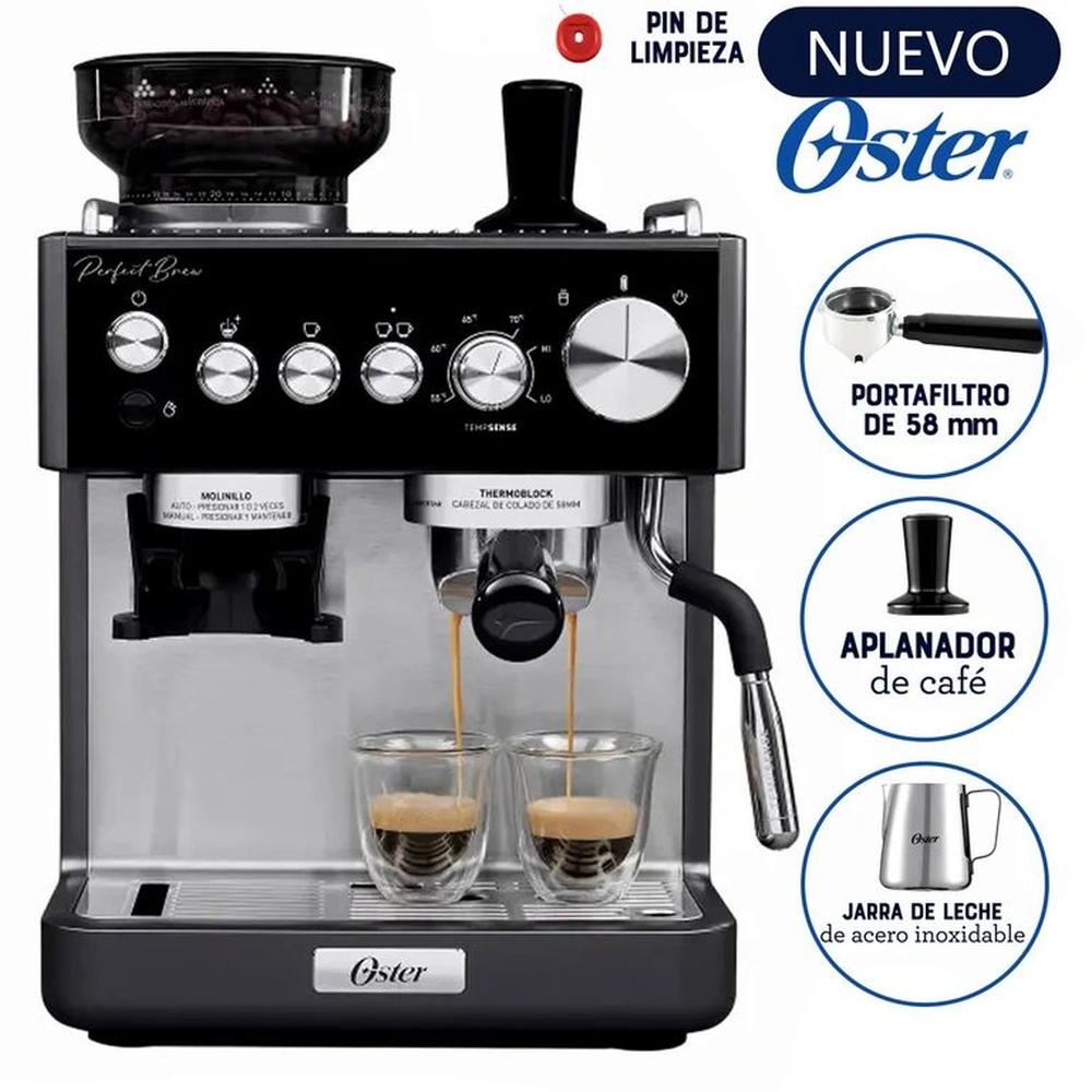 Cafetera Espresso Oster Perfect Brew BVSTEM7301-053