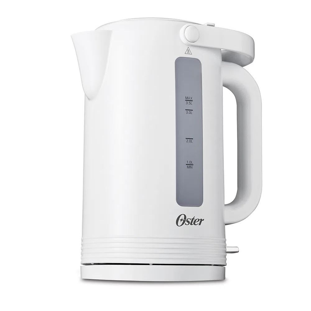 Hervidor eléctrico Oster BVSTKT35W de 3,5 litros color blanco