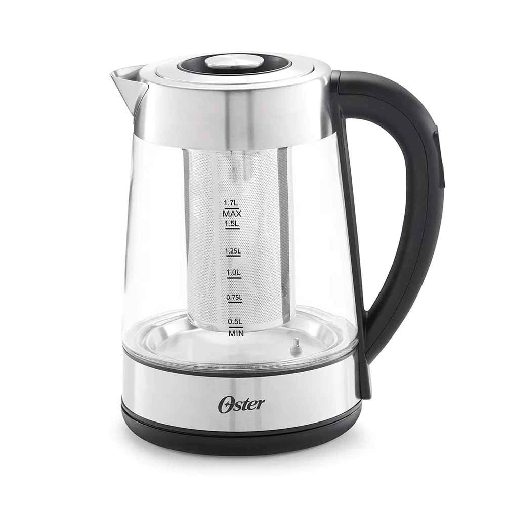 Hervidor eléctrico de vidrio con infusor Oster BVSTKT8990