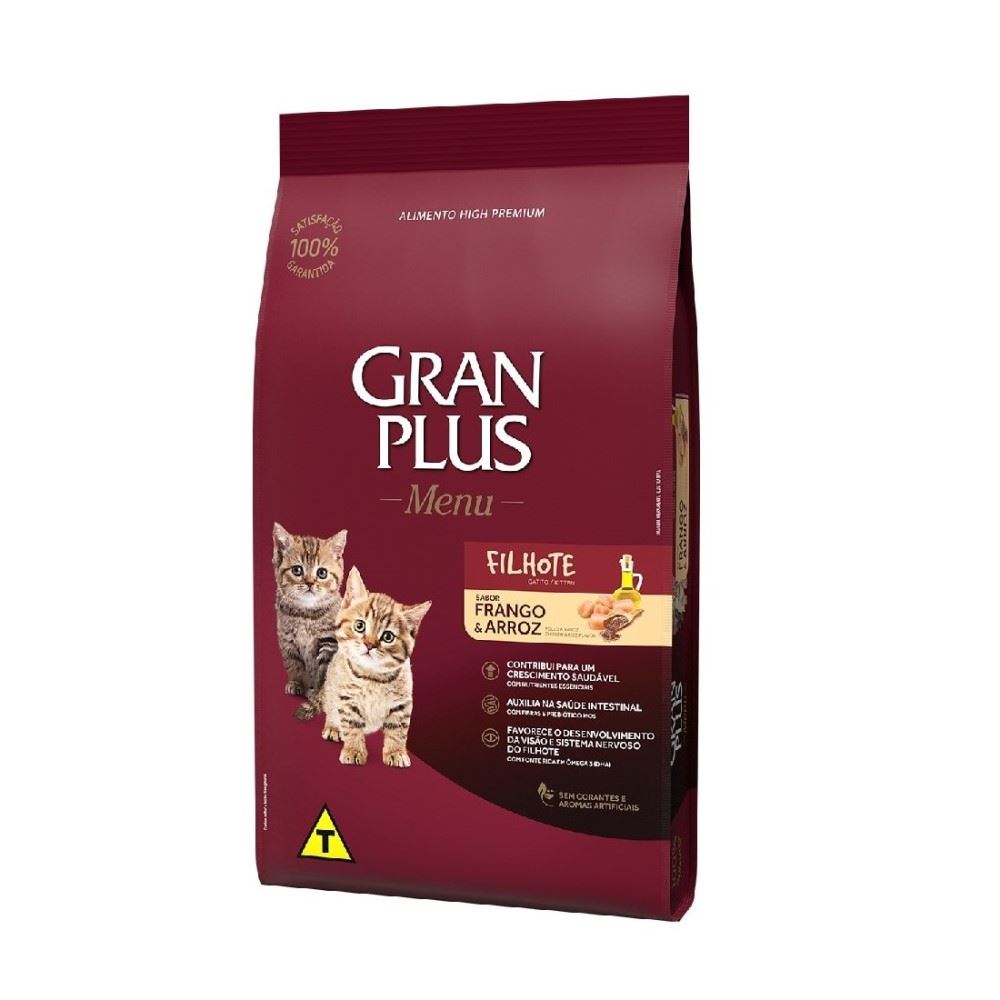 Gran Plus Gatitos Pollo y Arroz 3 Kg