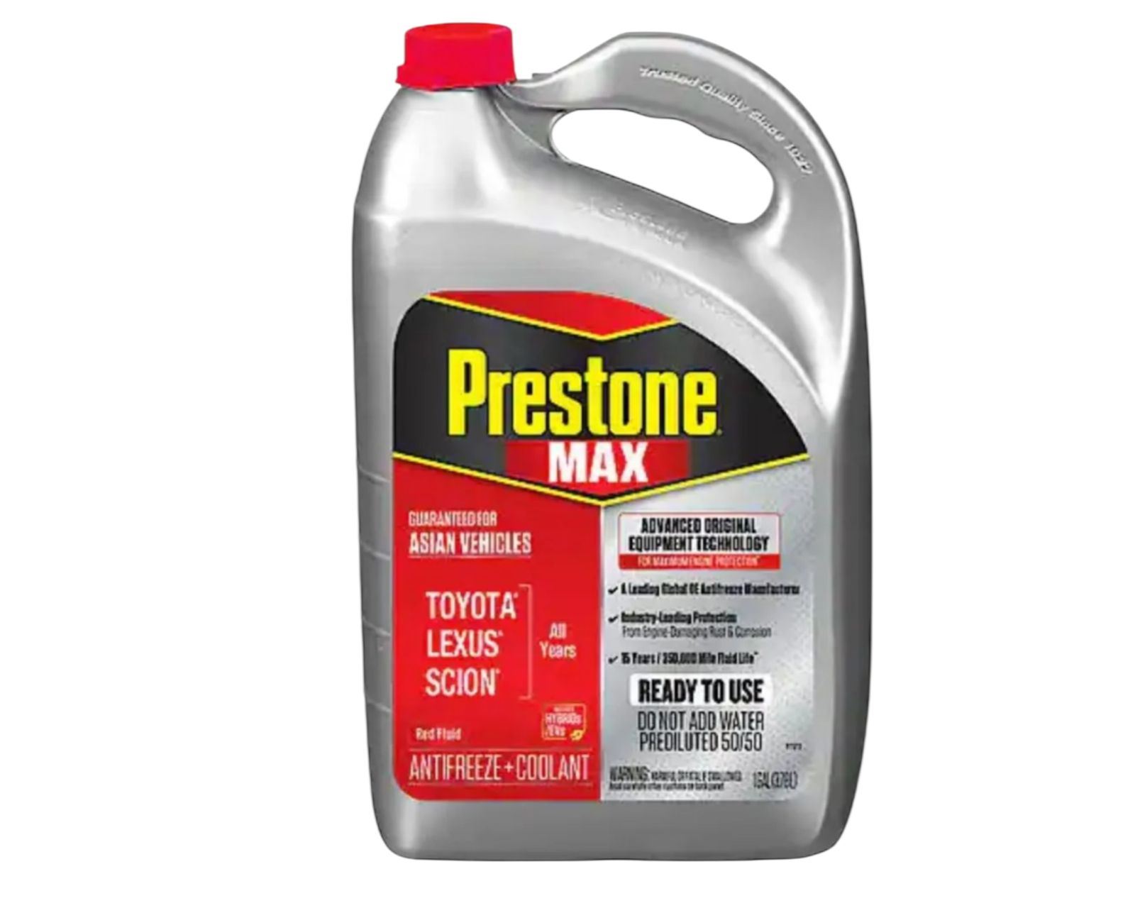 Refrigerante Prestone MAX Antifreeze + Coolant Asian Vehicles