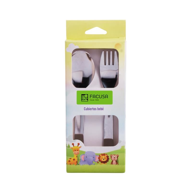 Set de Cubiertos para Bebé x 2 Piezas Modelo Simba