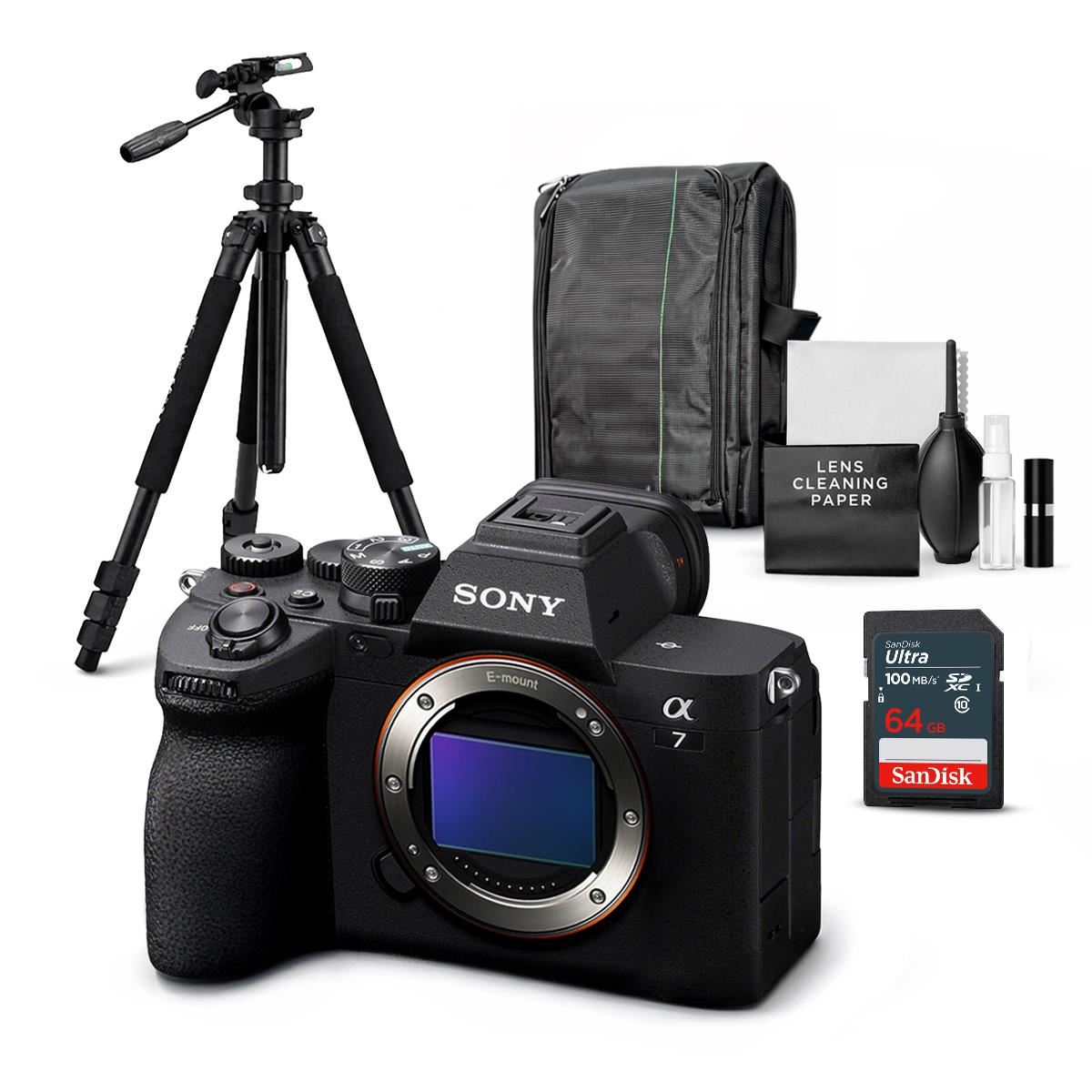 Cámara Sony Alpha a7 IV Full Frame Mirrorless Cuerpo Solo + Kit Ultimate