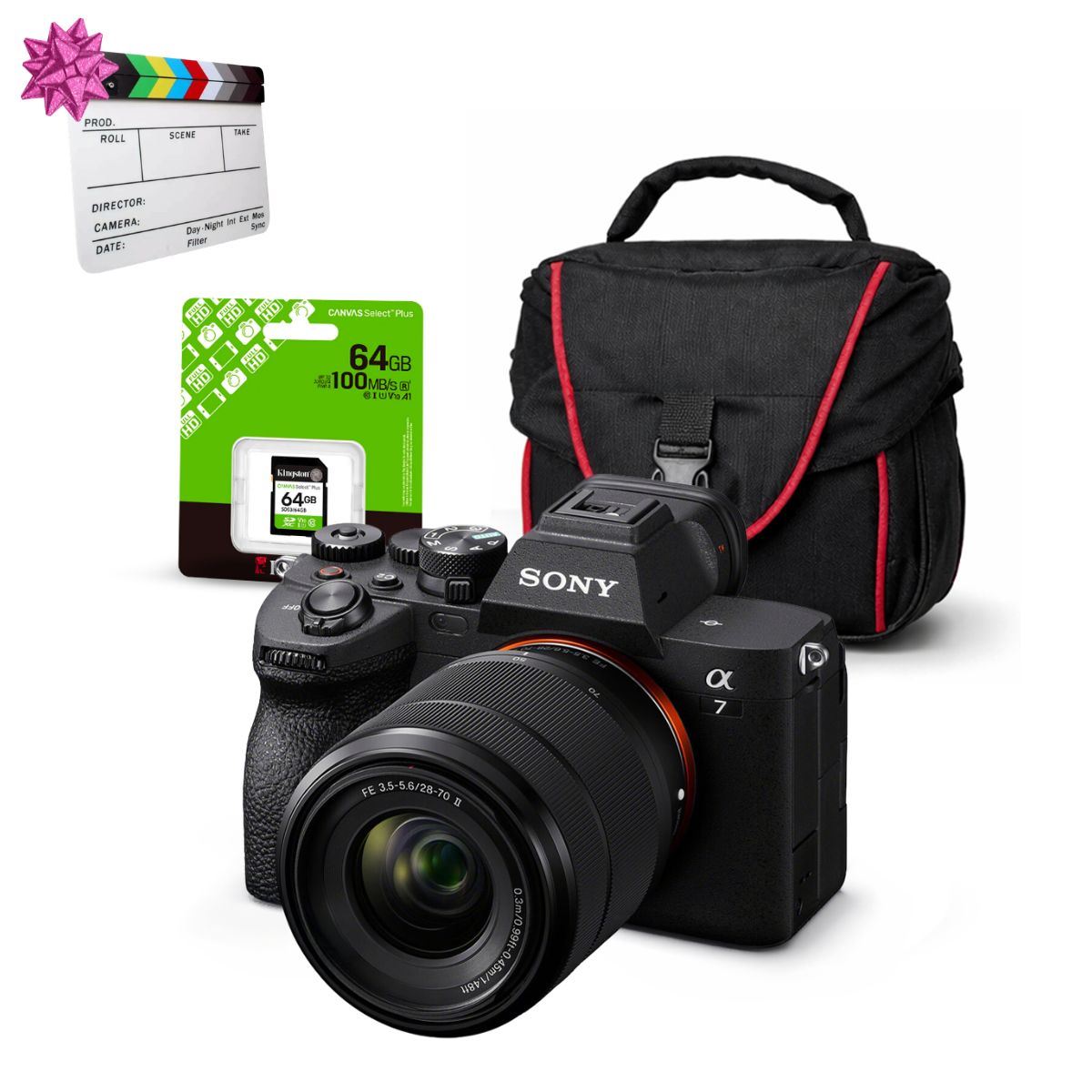 Cámara Sony Alpha a7 IV Full Frame Mirrorless + Lente 28-70mm II + Kit Básico