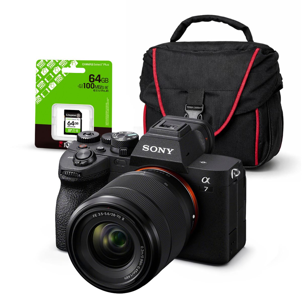 Cámara Sony Alpha a7 IV Full Frame Mirrorless + Lente 28-70mm II + Kit Básico