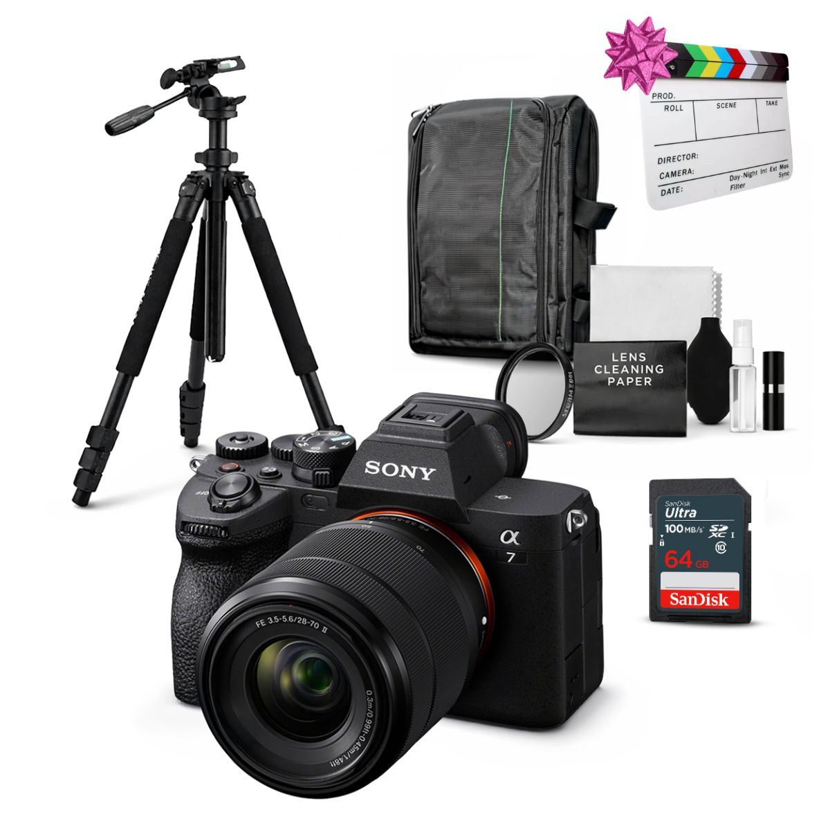 Cámara Sony Alpha a7 IV Full Frame Mirrorless + Lente 28-70mm II + Kit Ultimate