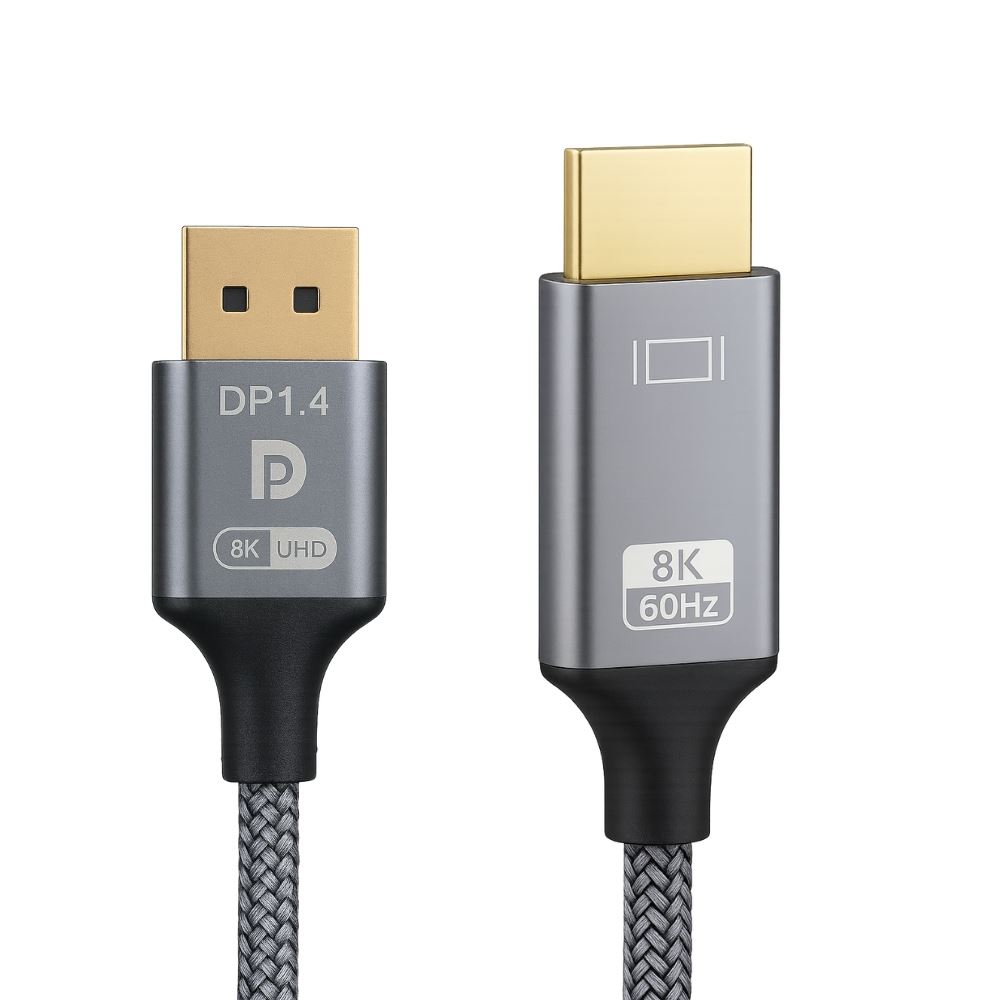 Cable DP a HDMI 8K 60Hz Ultra HD 2m