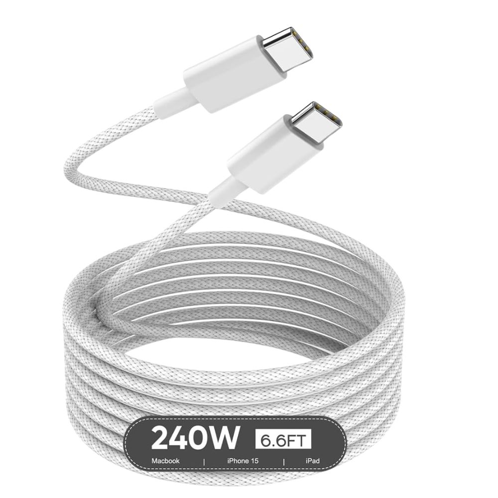 Cable Trenzado Tipo C 2m 240w
