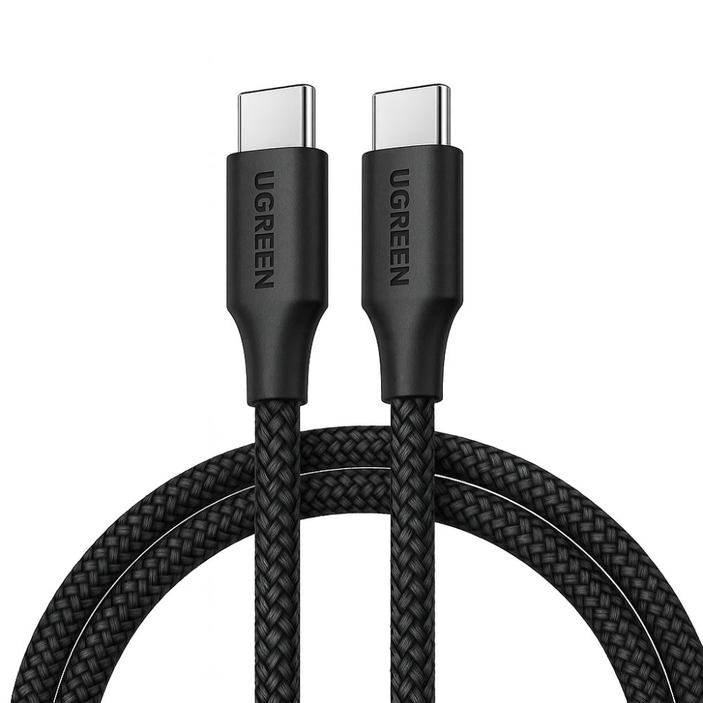 Cable UGREEN USB-C a USB-C 60W Trenzado 1m