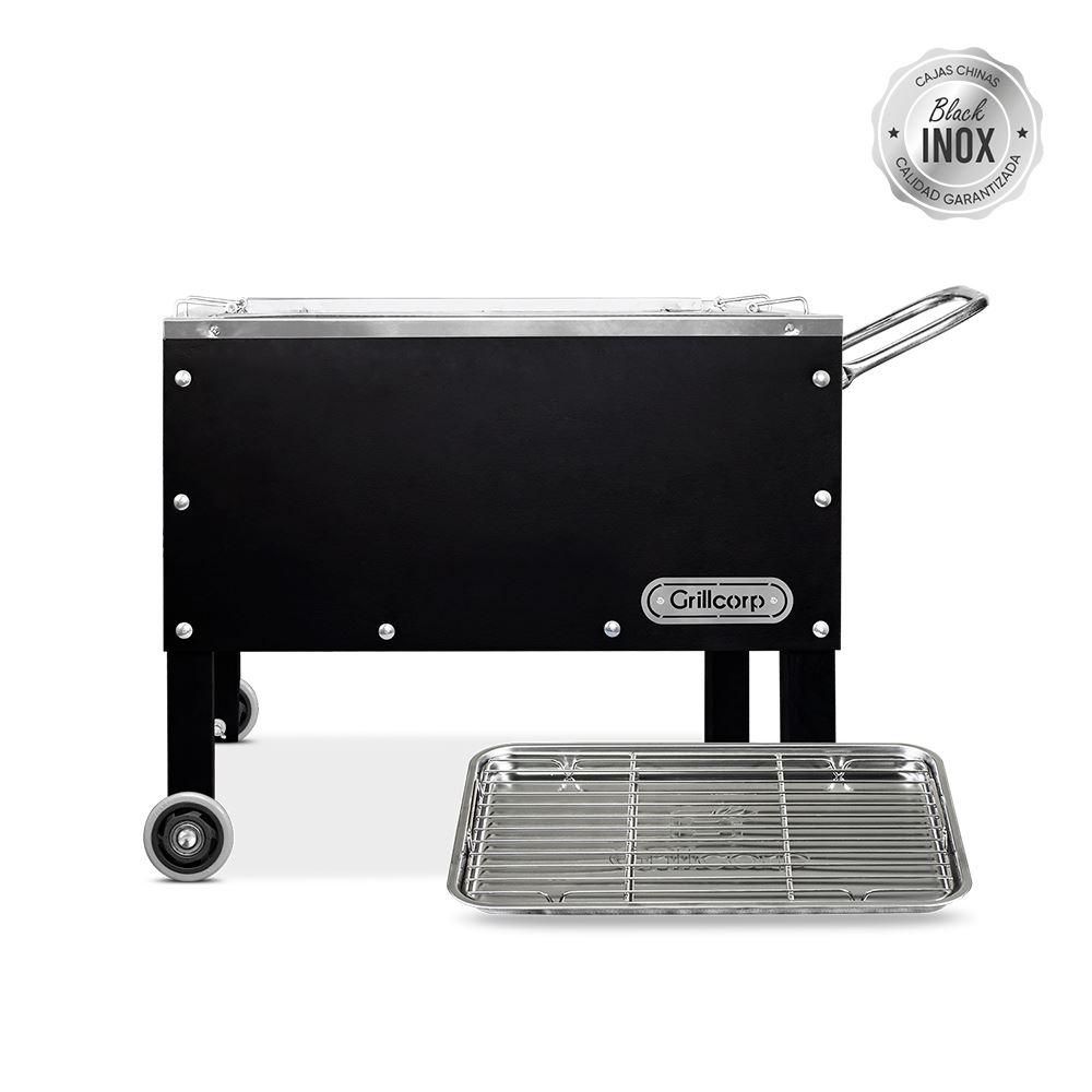 Caja china Junior Black Inoxidable | Grillcorp