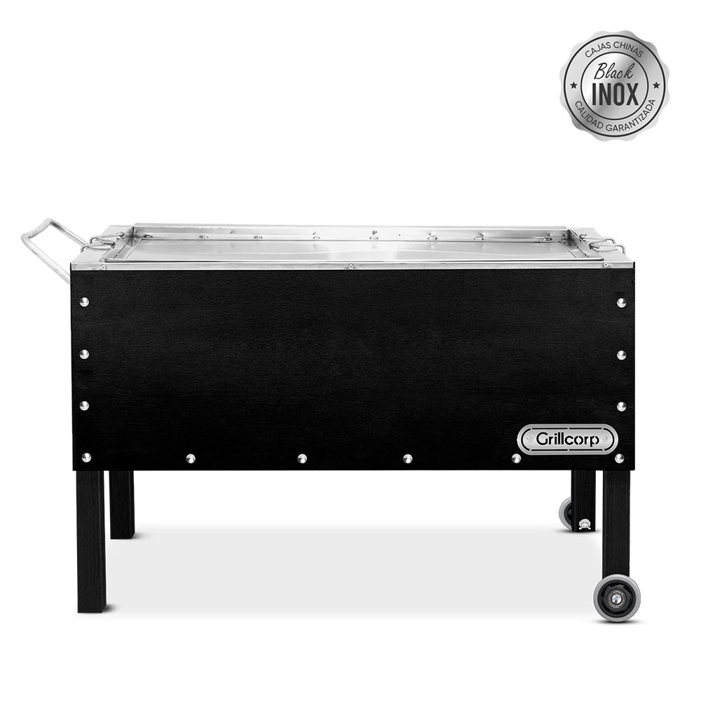 Caja china Grande Black inoxidable | Grillcorp