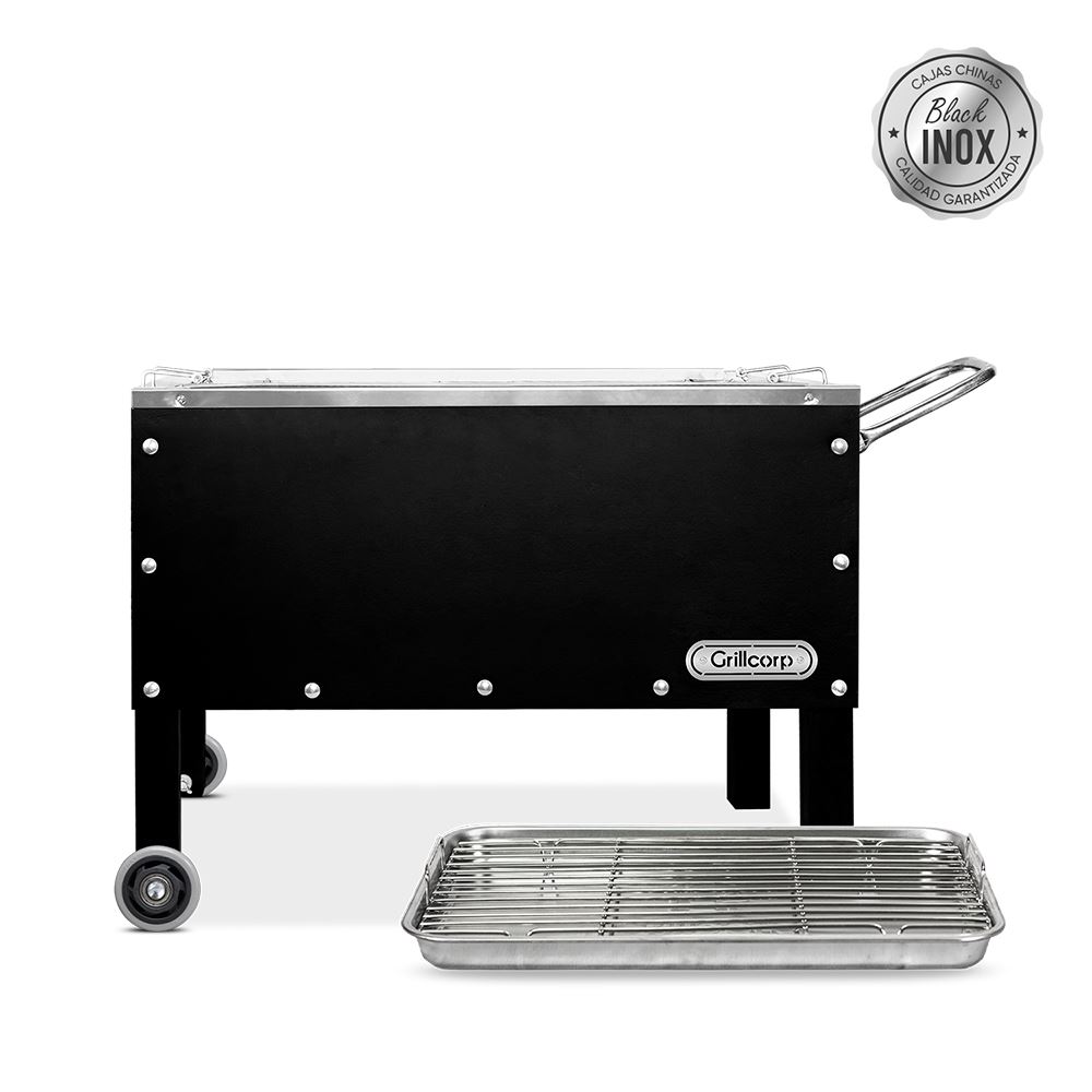Caja china Mediana Black Inoxidable | Grillcorp