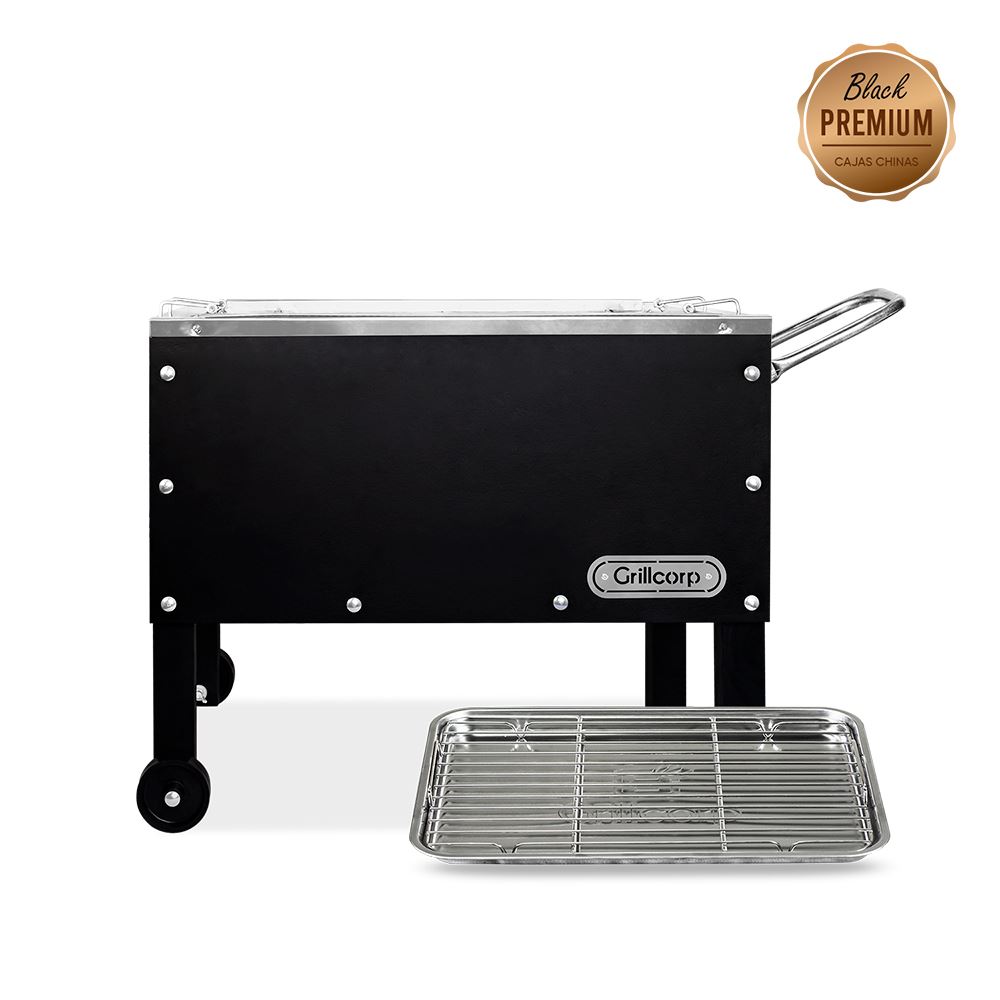 Caja China Junior Black Premium | Grillcorp