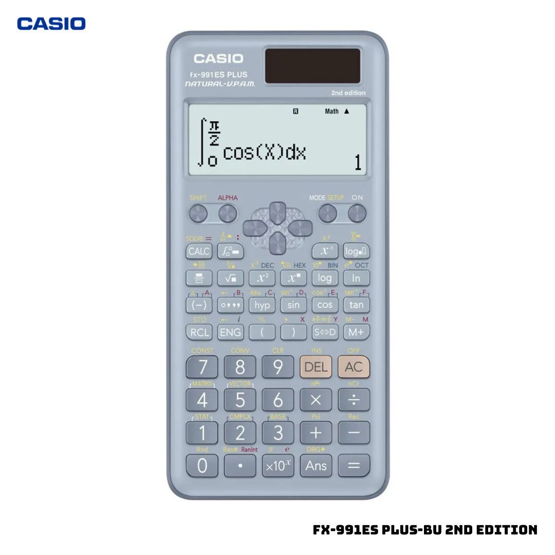 CALCULADORA CIENTIFICA CASIO FX-991ES PLUS-BU 2ND EDITION - AZUL